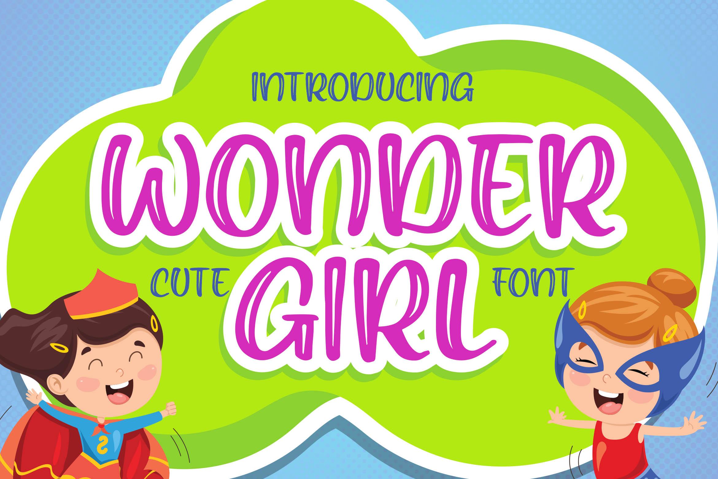 Wonder Girl Font