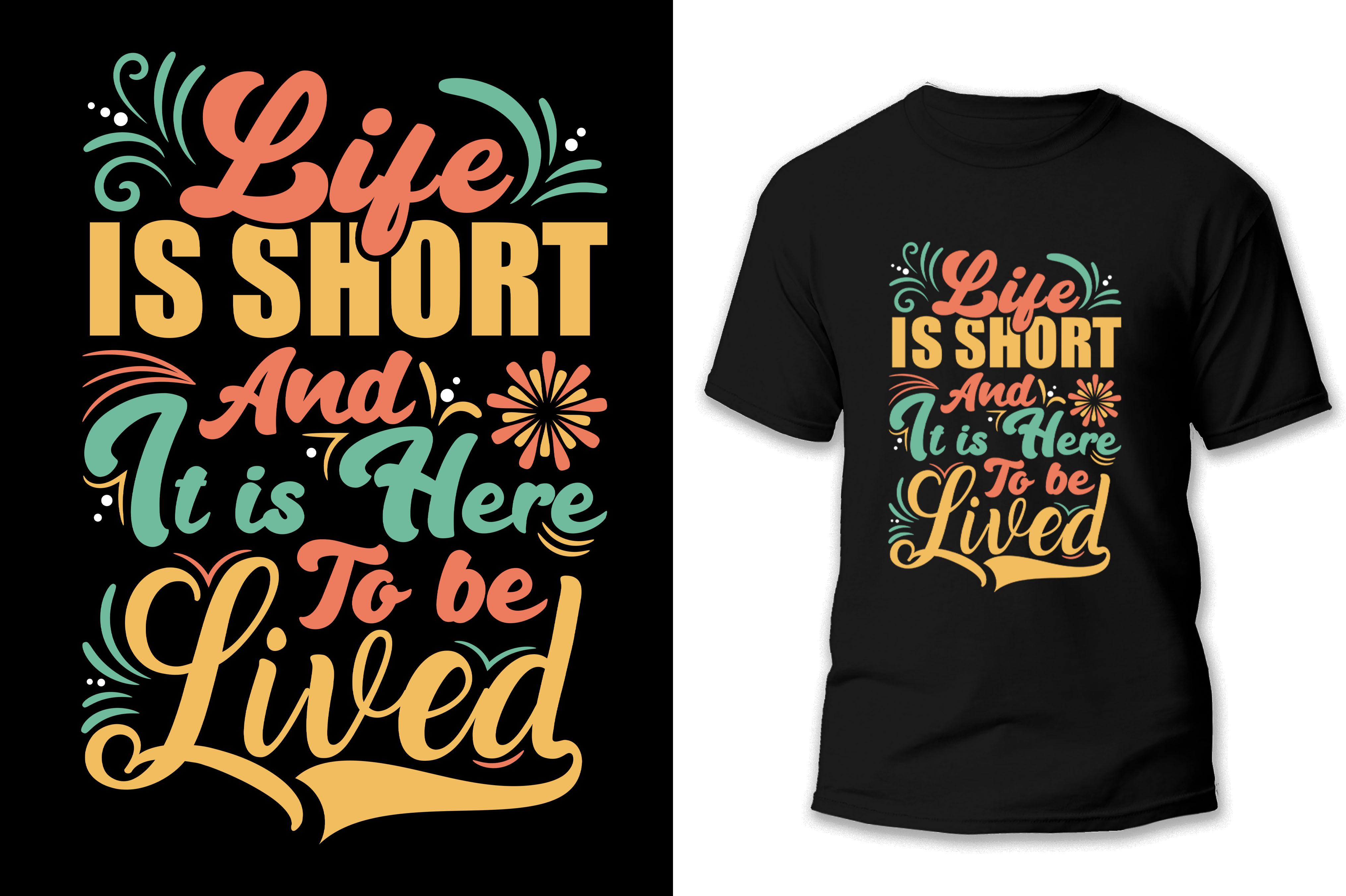 Typography T-shirt Design Graphic