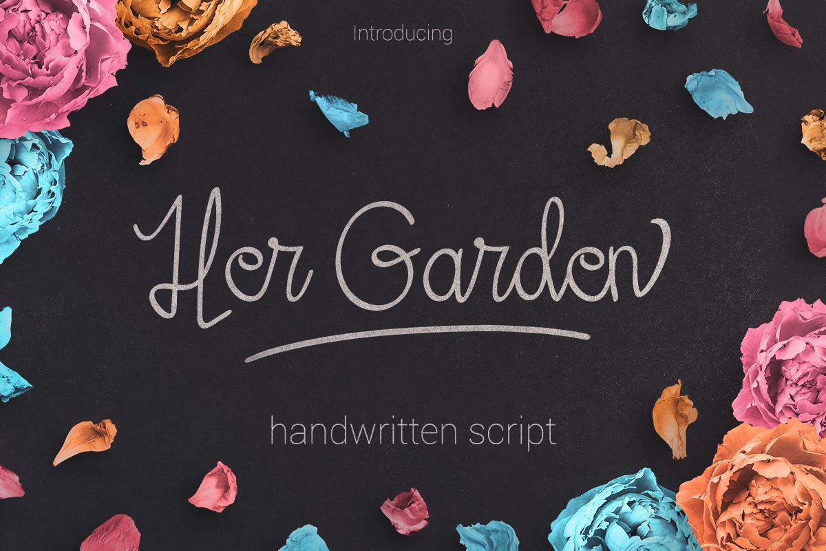 Her Garden Font