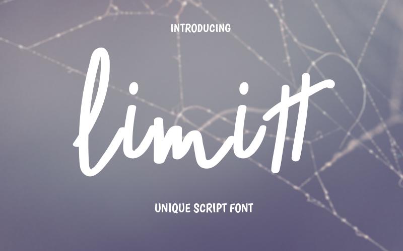 Limitt Font