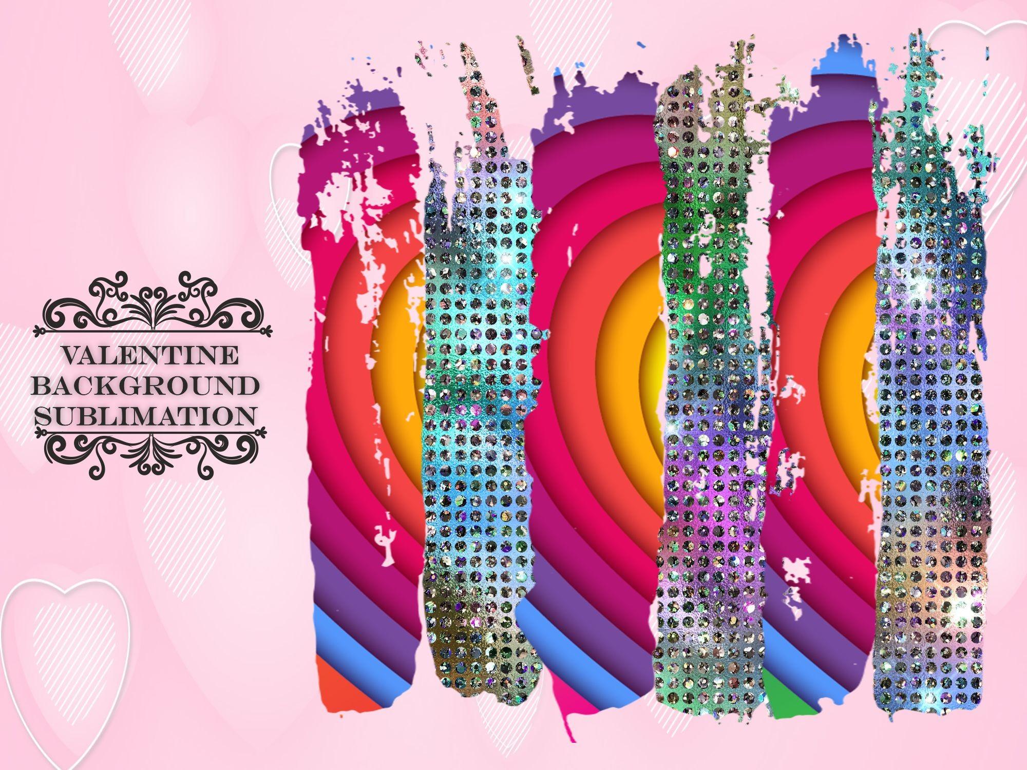 Valentine Background Sublimation