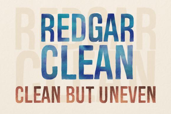 Redgar Clean Font