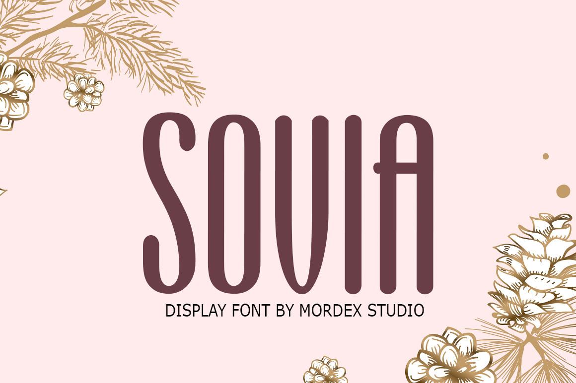 Sovia Font