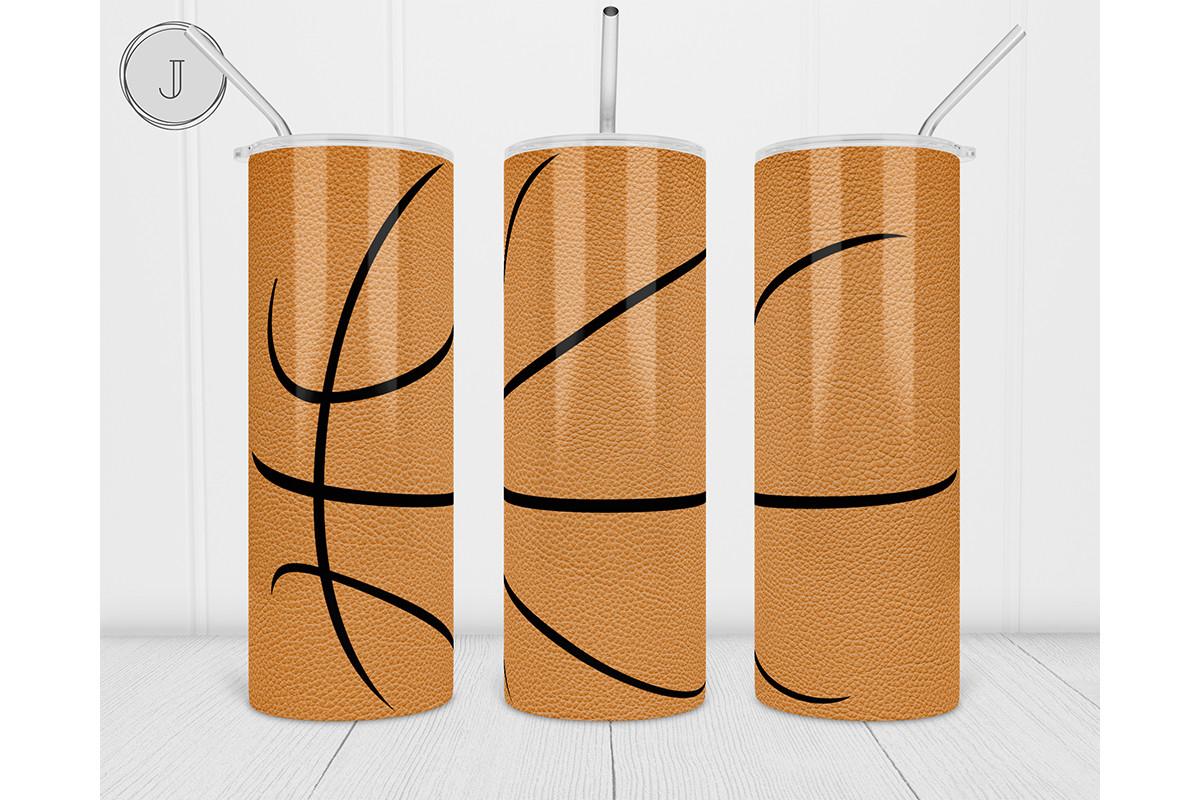 20oz Basketball Sports Tumbler Wrap