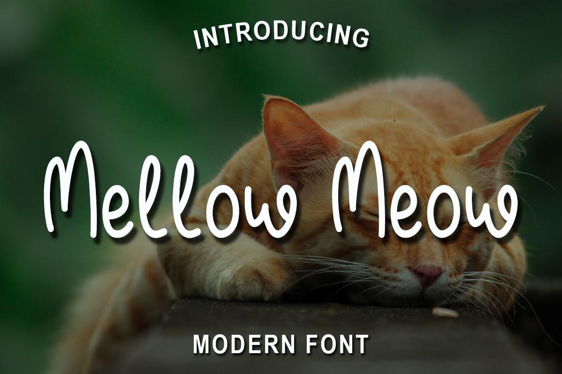 Mellow Meow Font