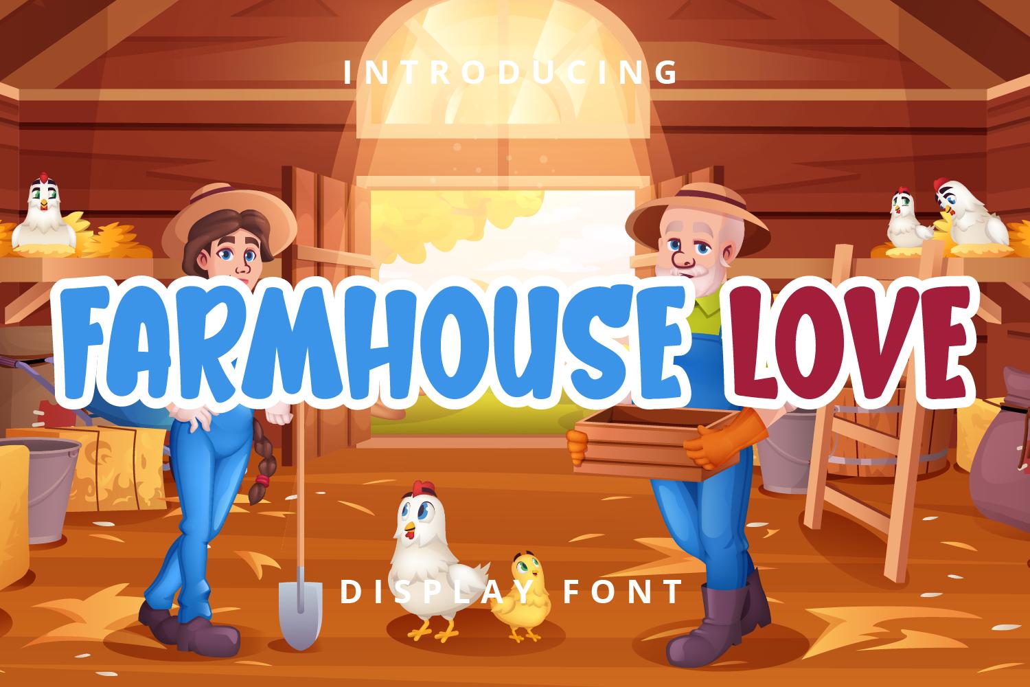 Farmhouse Love Font