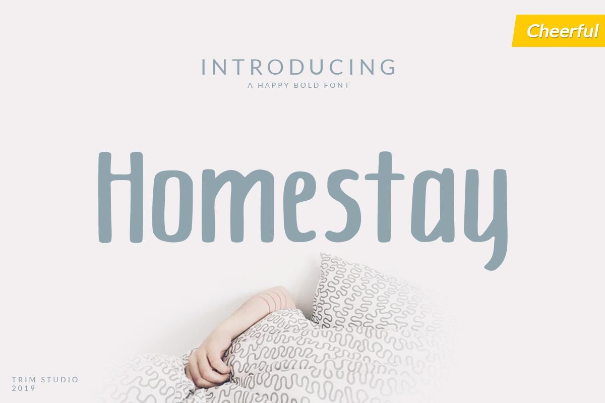 Homestay Font