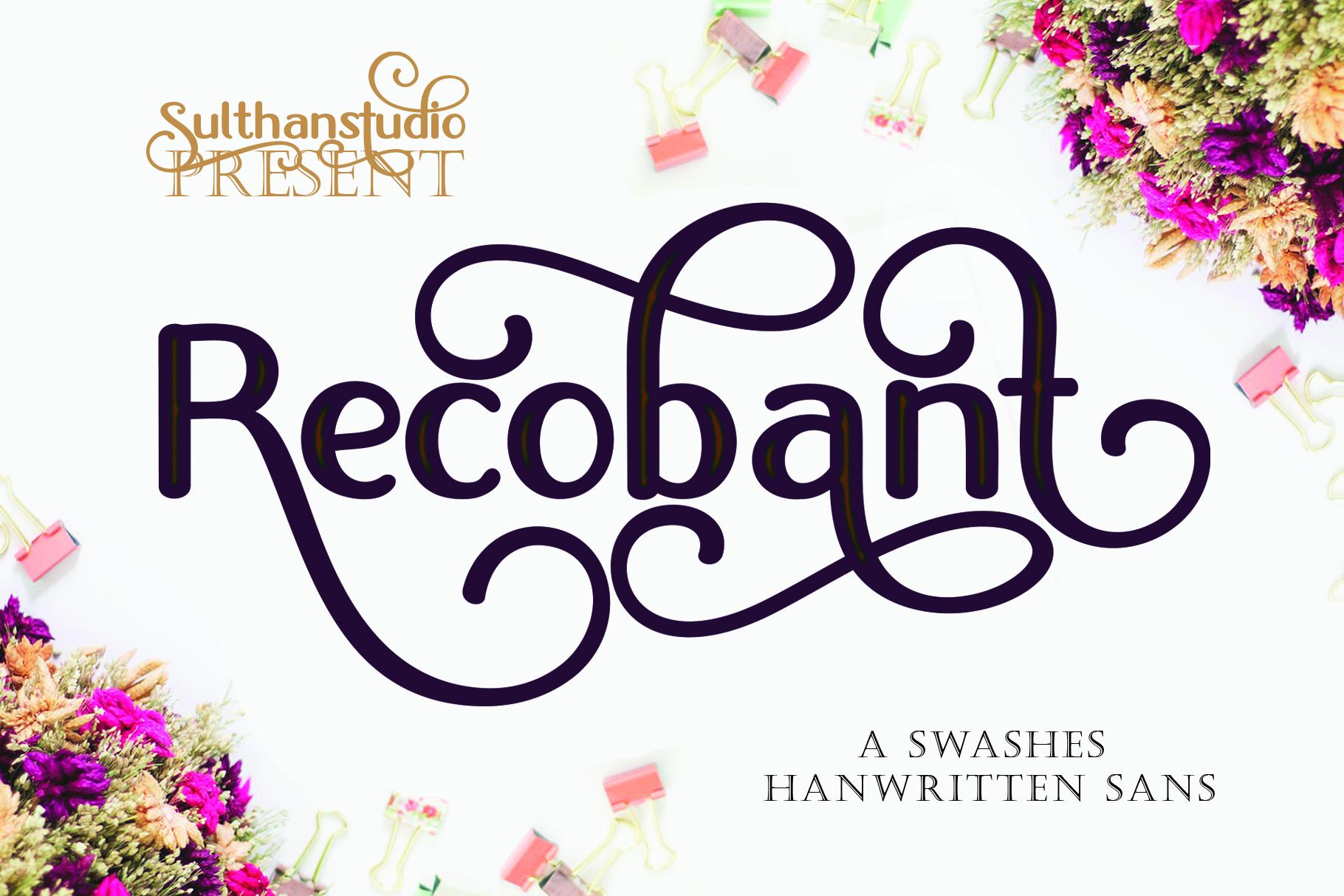 Recobant Font