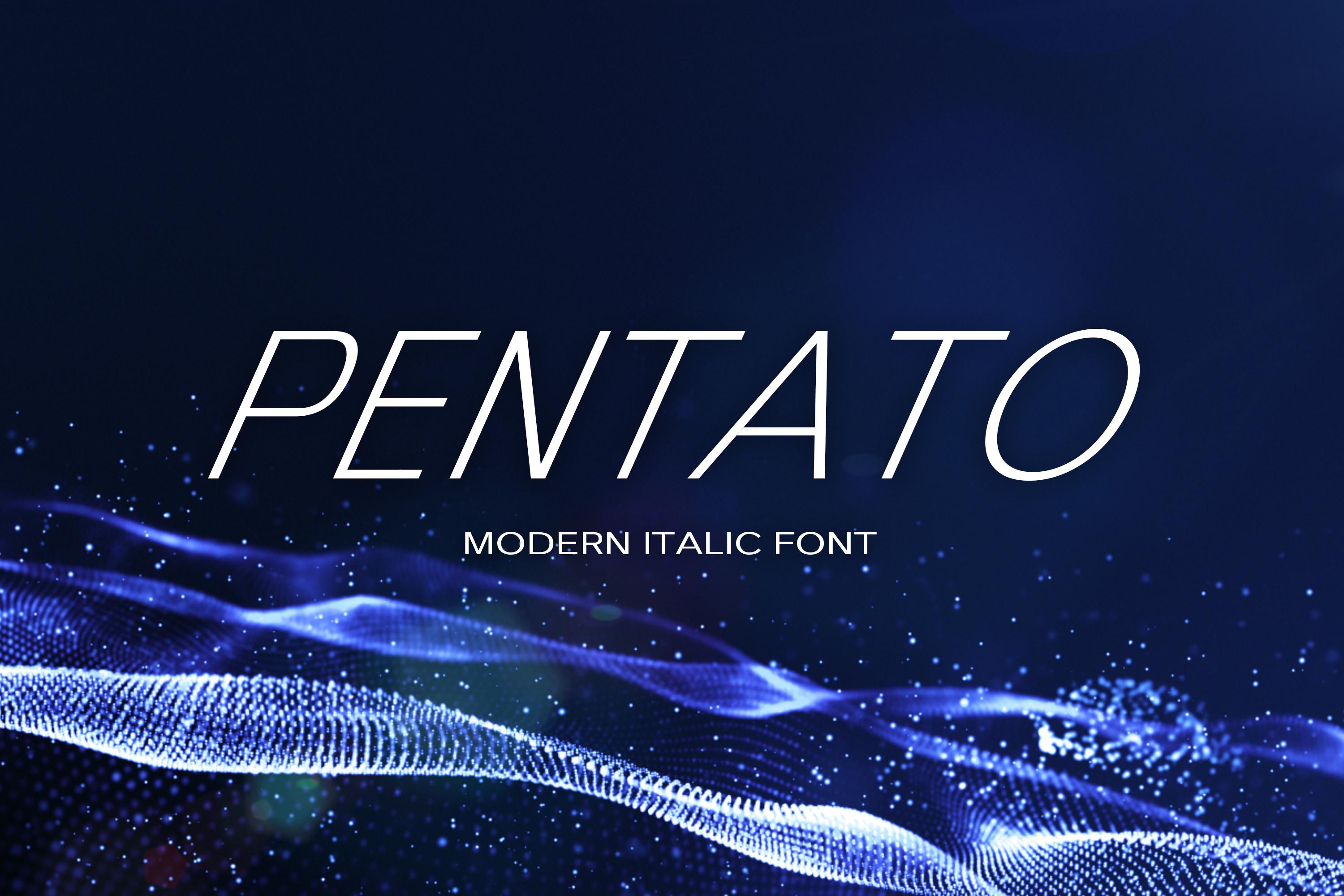 Pentato Font
