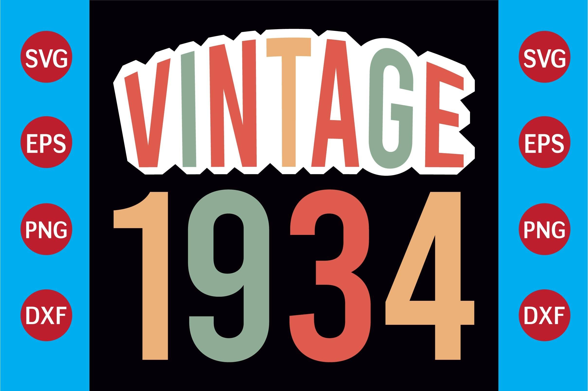 Vintage 1934