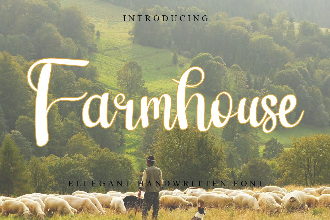 Farmhouse Font