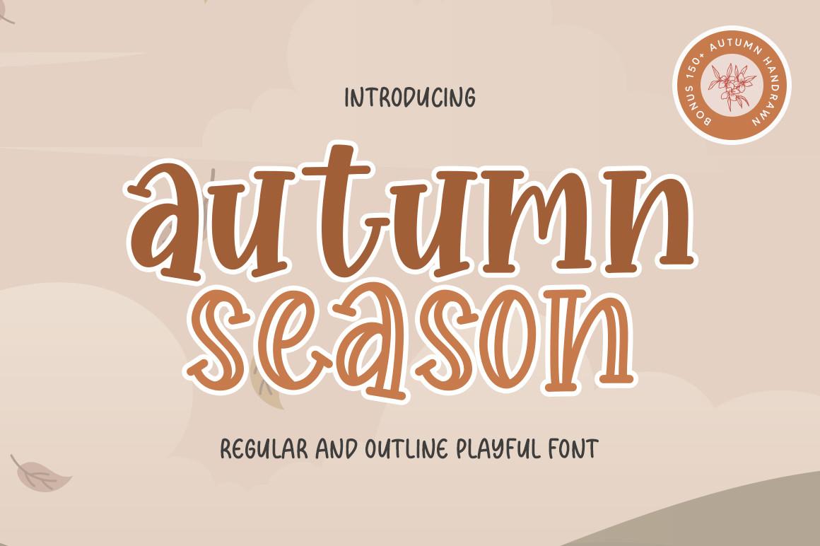 Autumn Season Font
