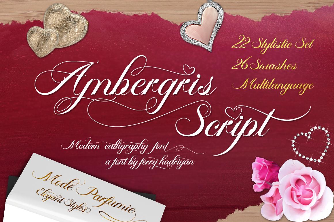 Ambergris Font