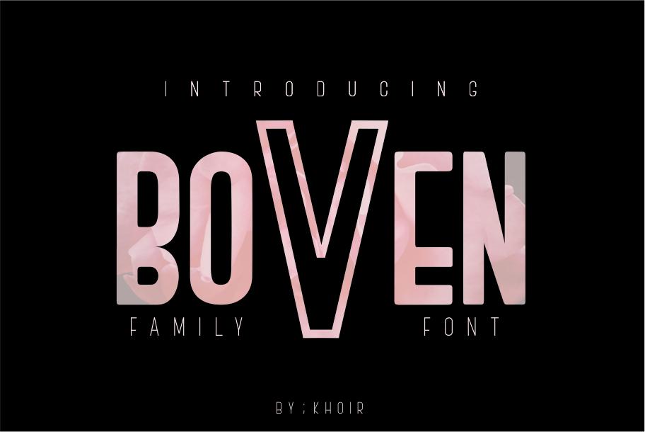 Boven Font