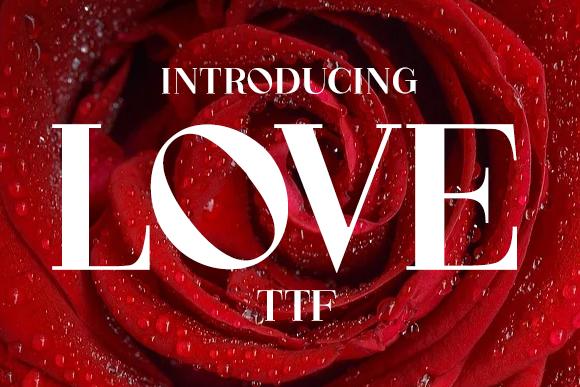 Love Font