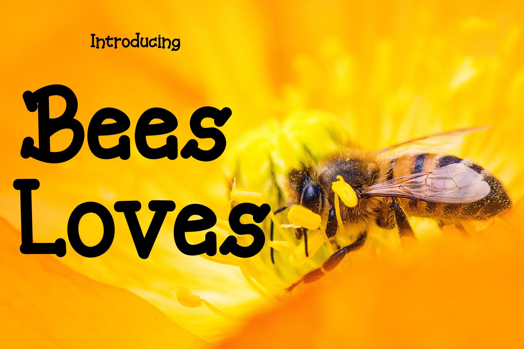 Bees Loves Font