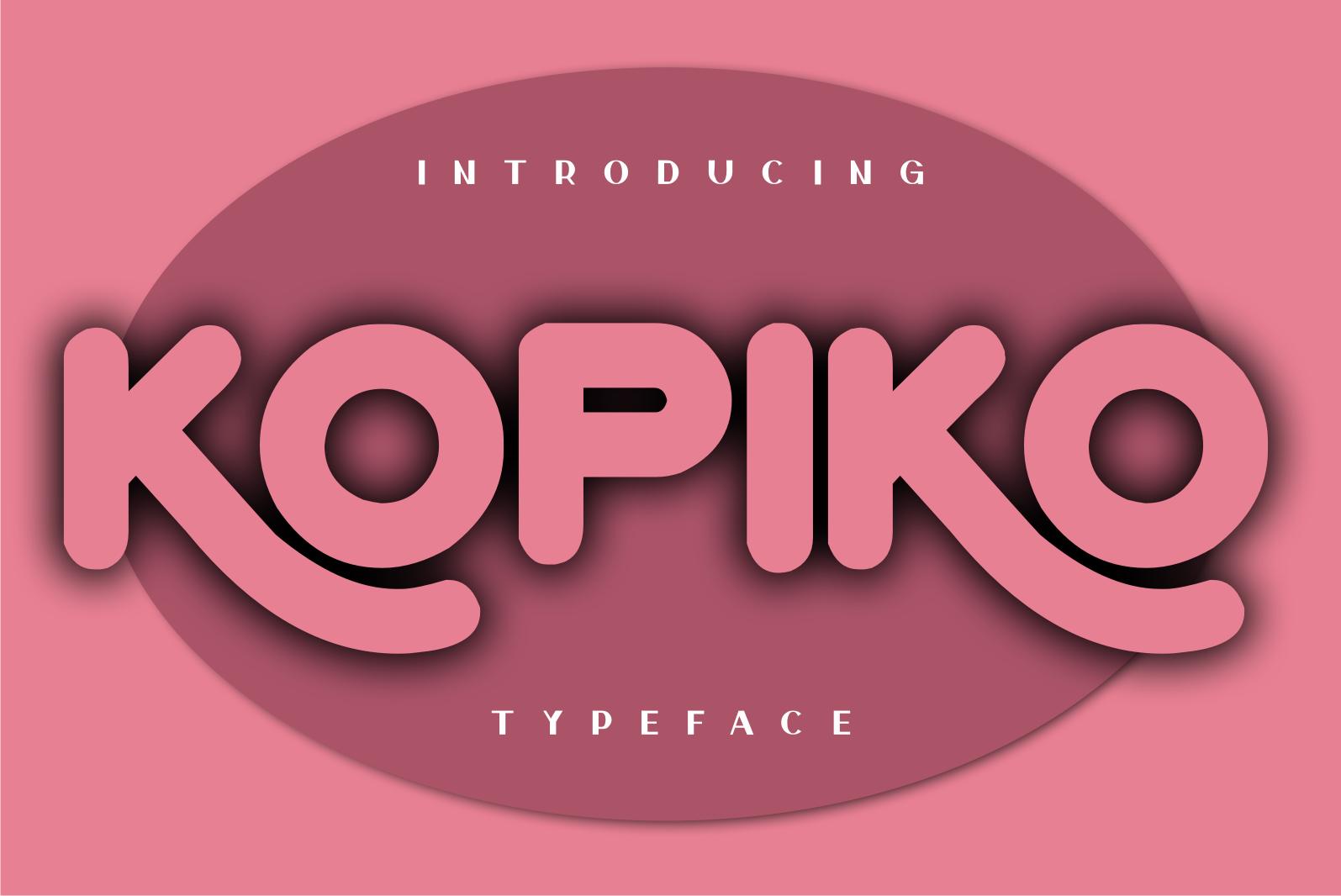 Kopiko Font