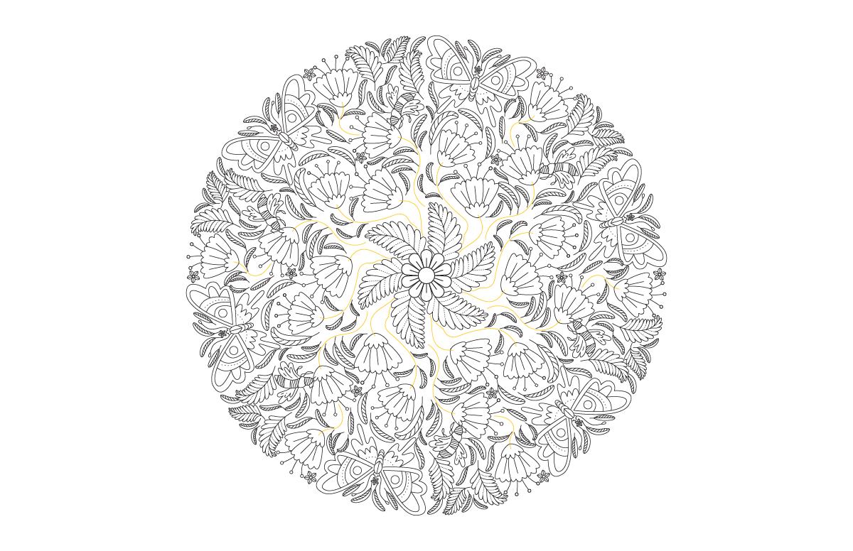 Jungle Coloring Page