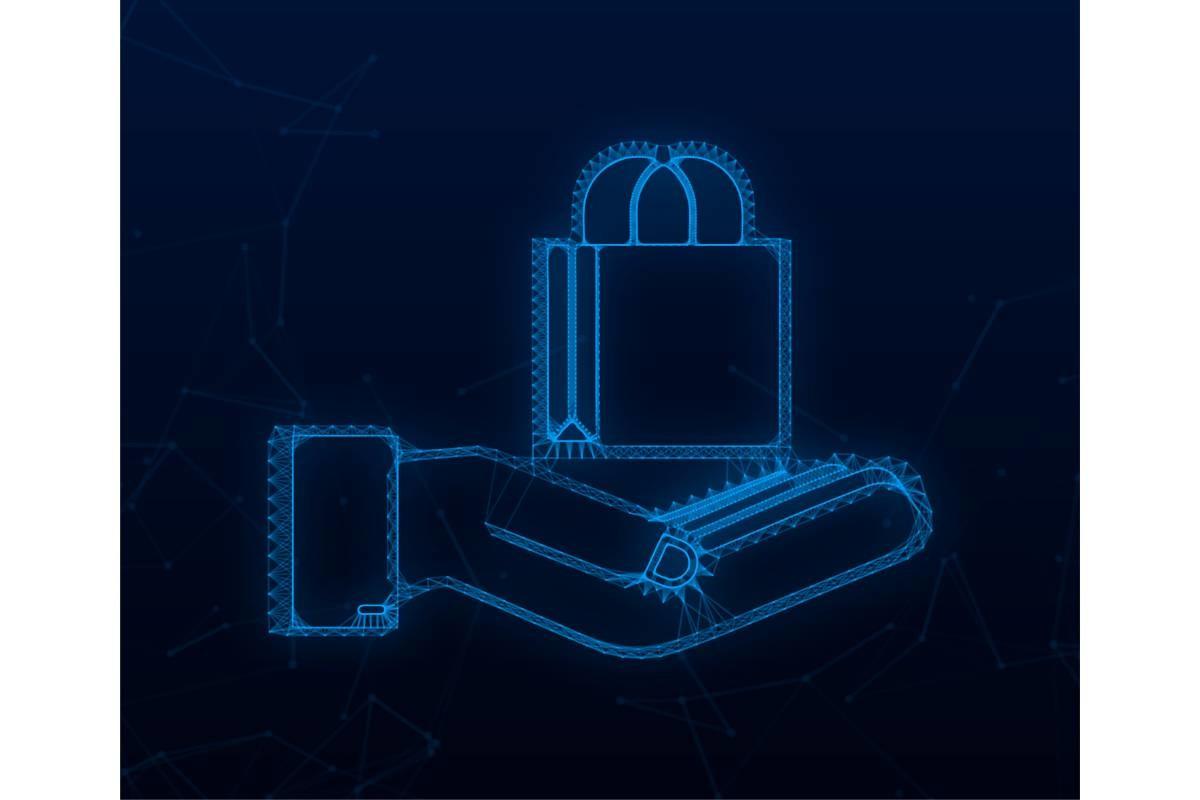 Online Shopping E-commerce Concept with