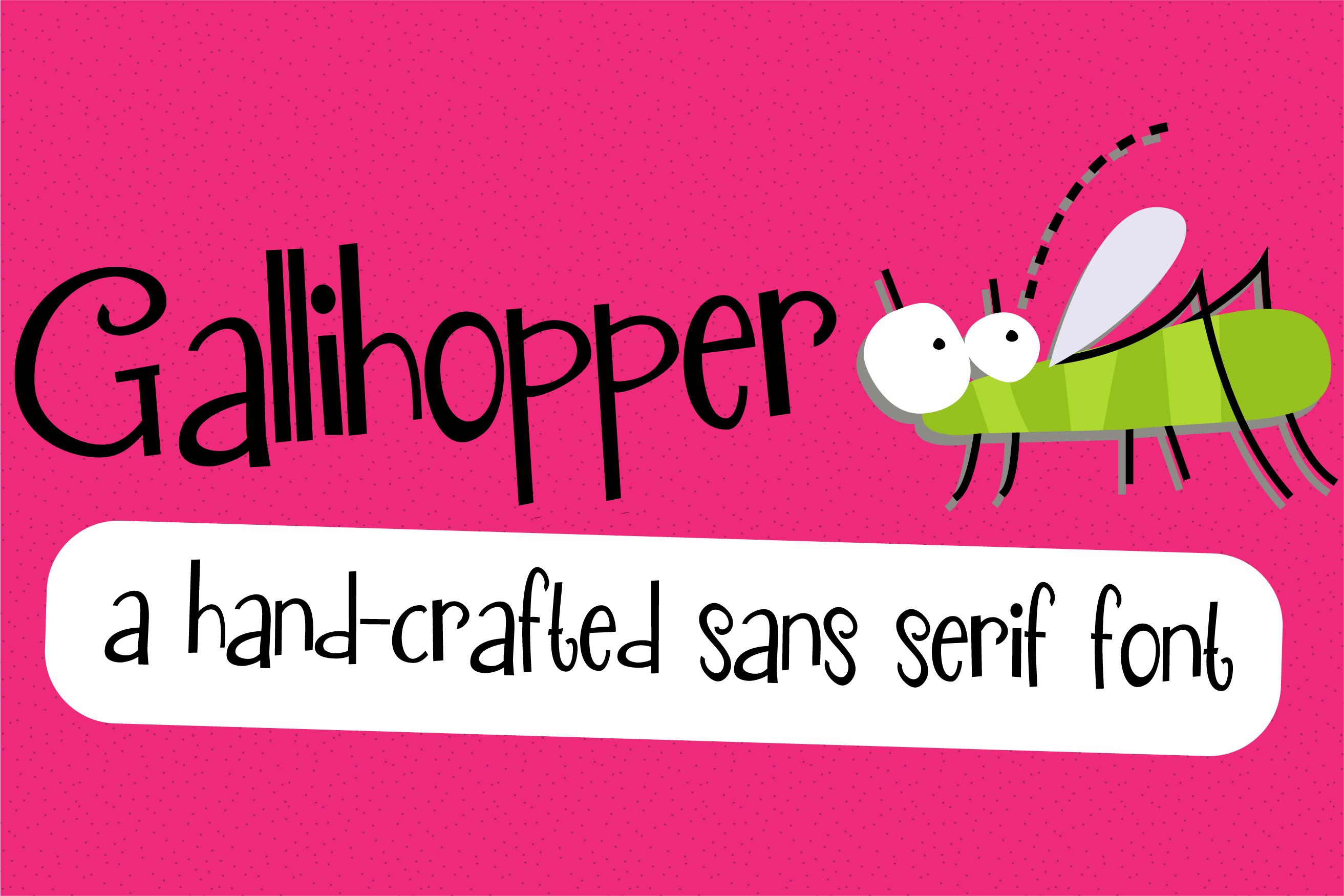 Gallihopper Font
