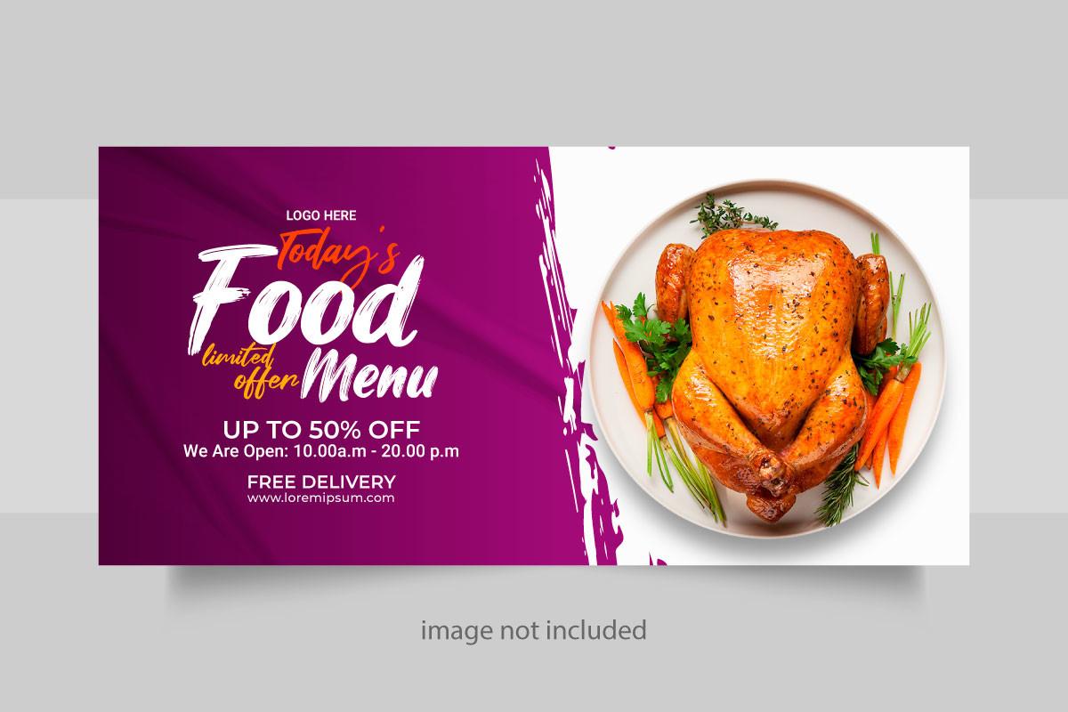 Food Web Banner Template
