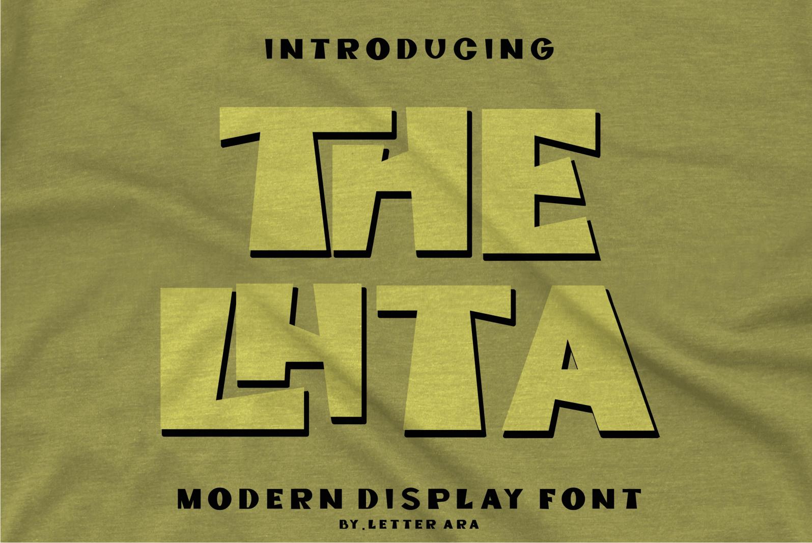The Lhta Font