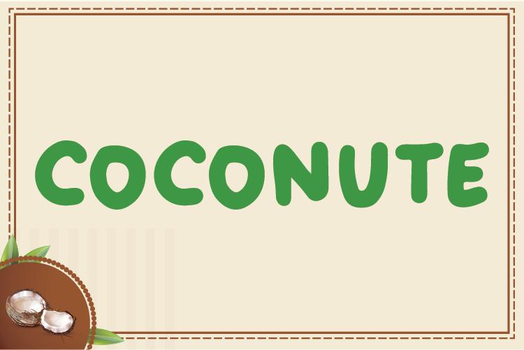 Coconute Font