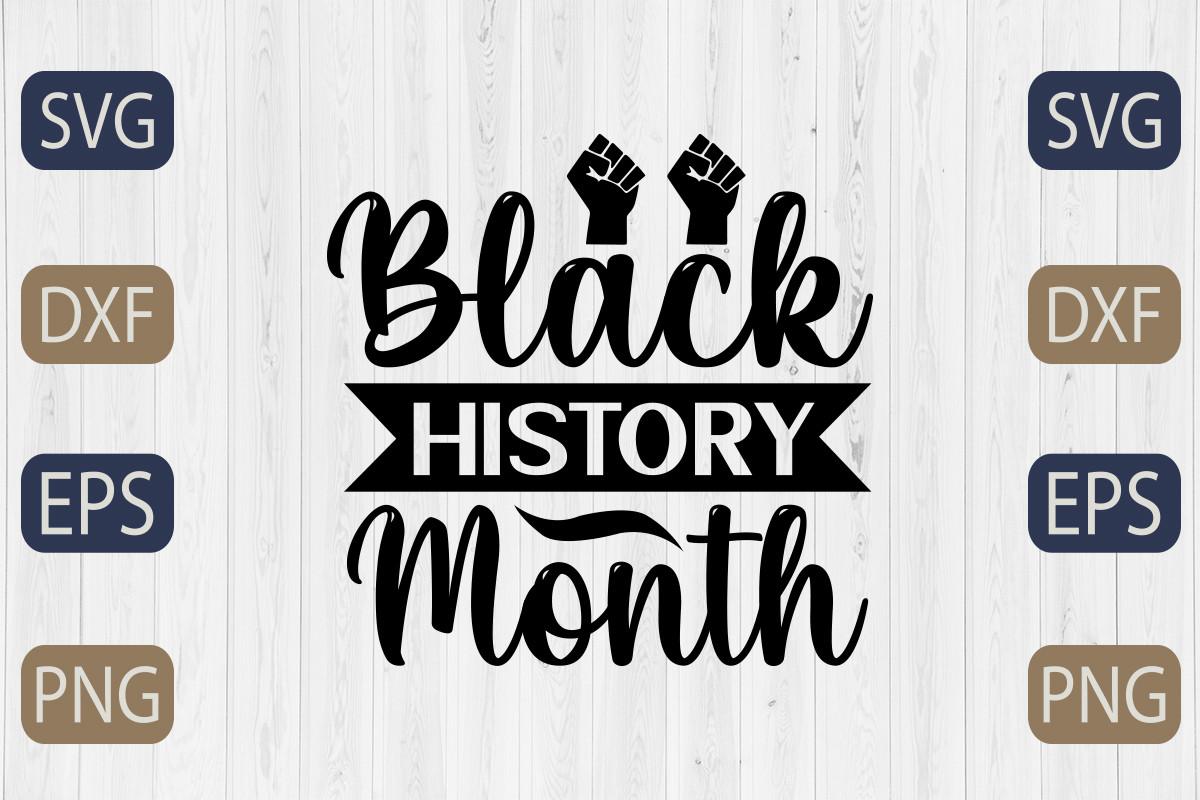 Black History Month Svg