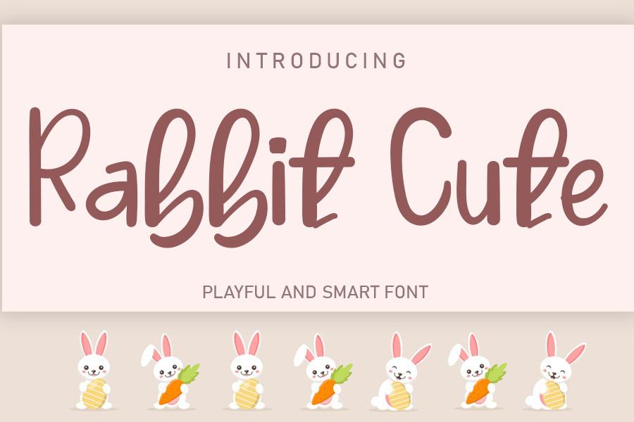 Rabbit Cute Font