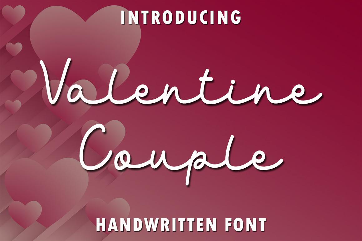 Valentine Couple Font