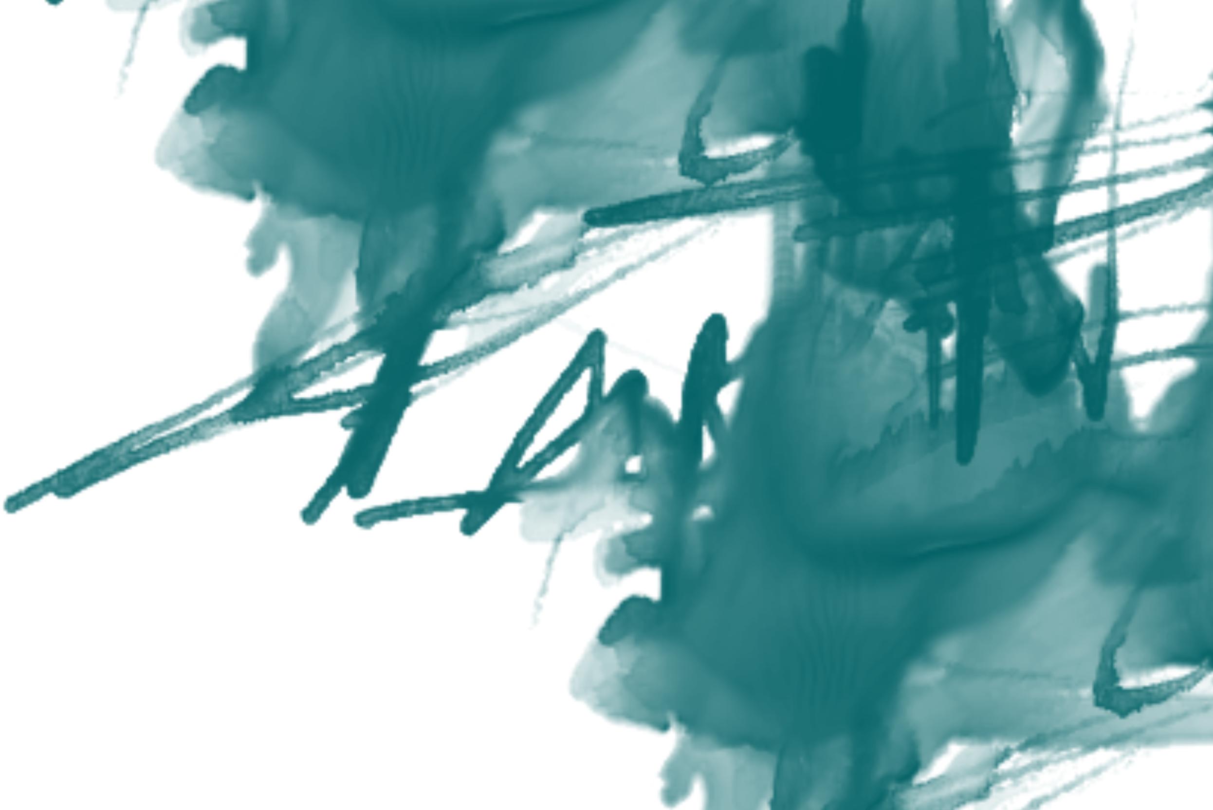 Watercolor Stains Wedding