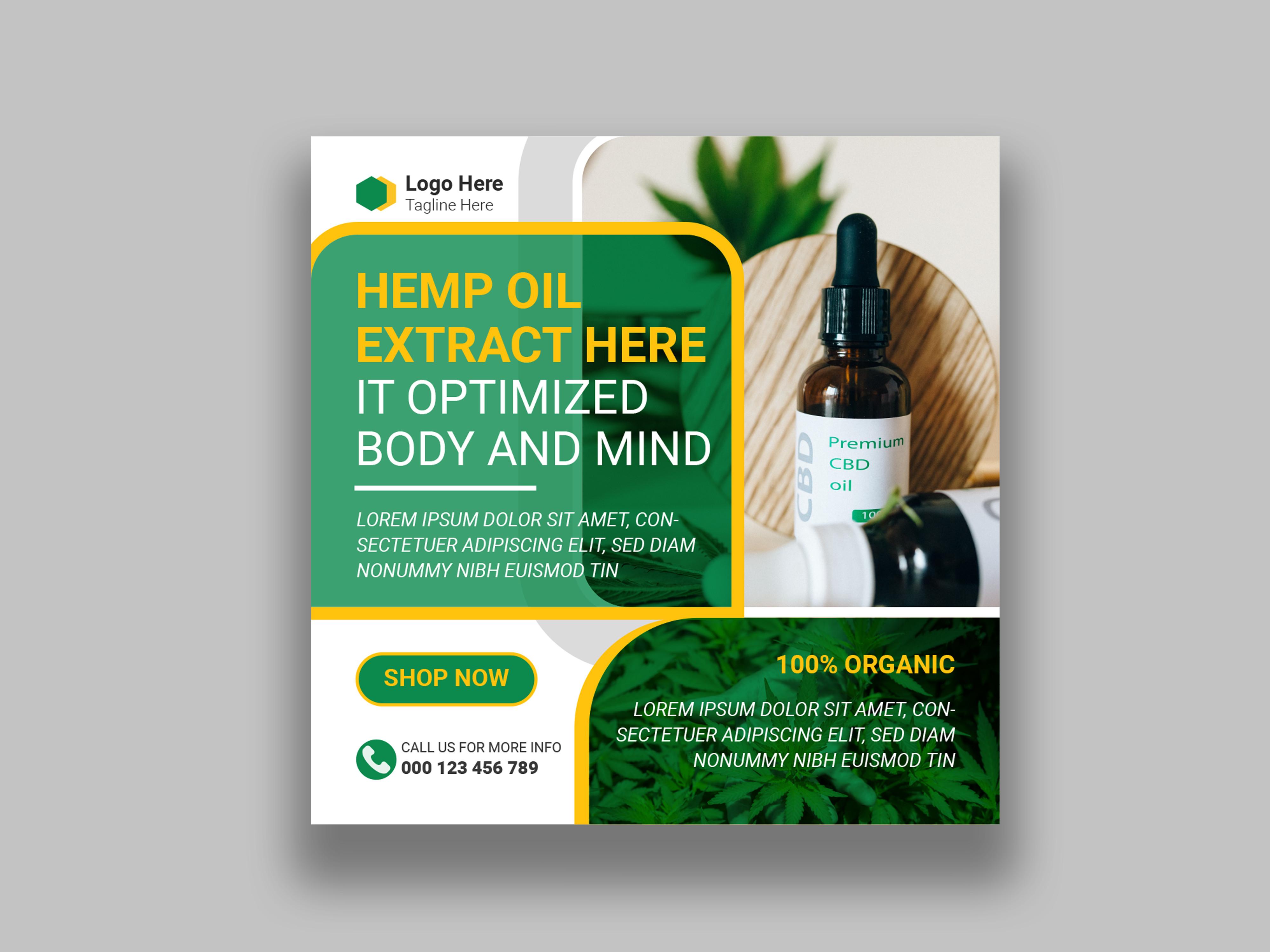 Hamp Product Social Media and Web Banner