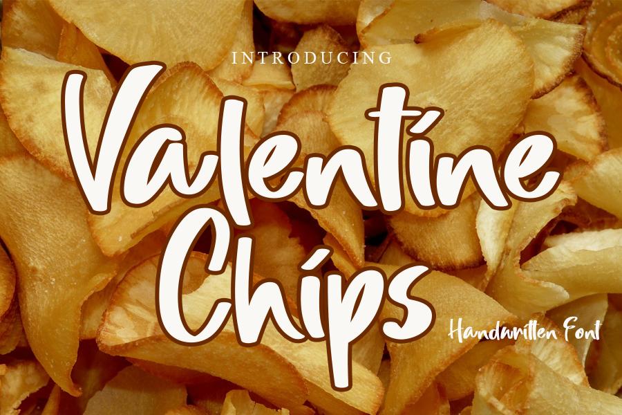 Valentine Chips Font