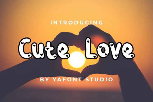 Cute Love Font