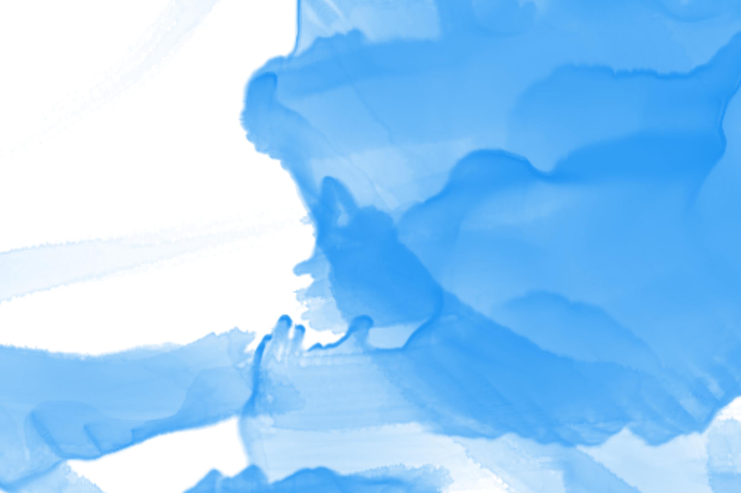 Watercolor Stains Wedding