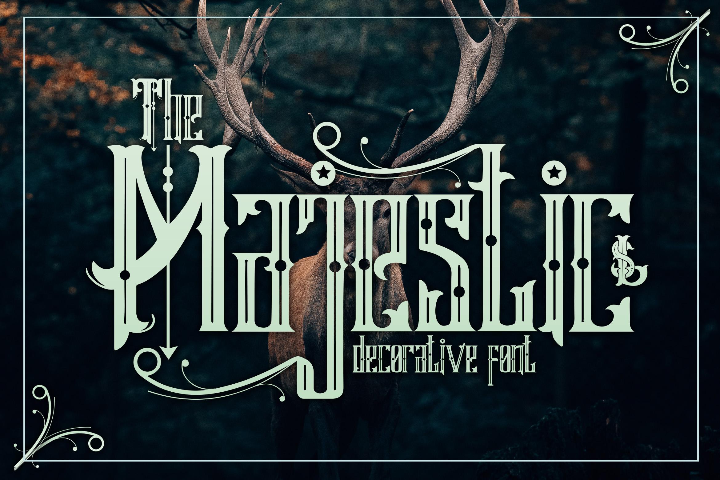 The Majestic Font