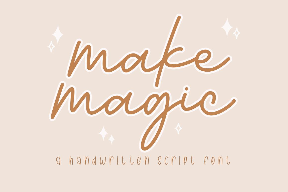 Make Magic Font
