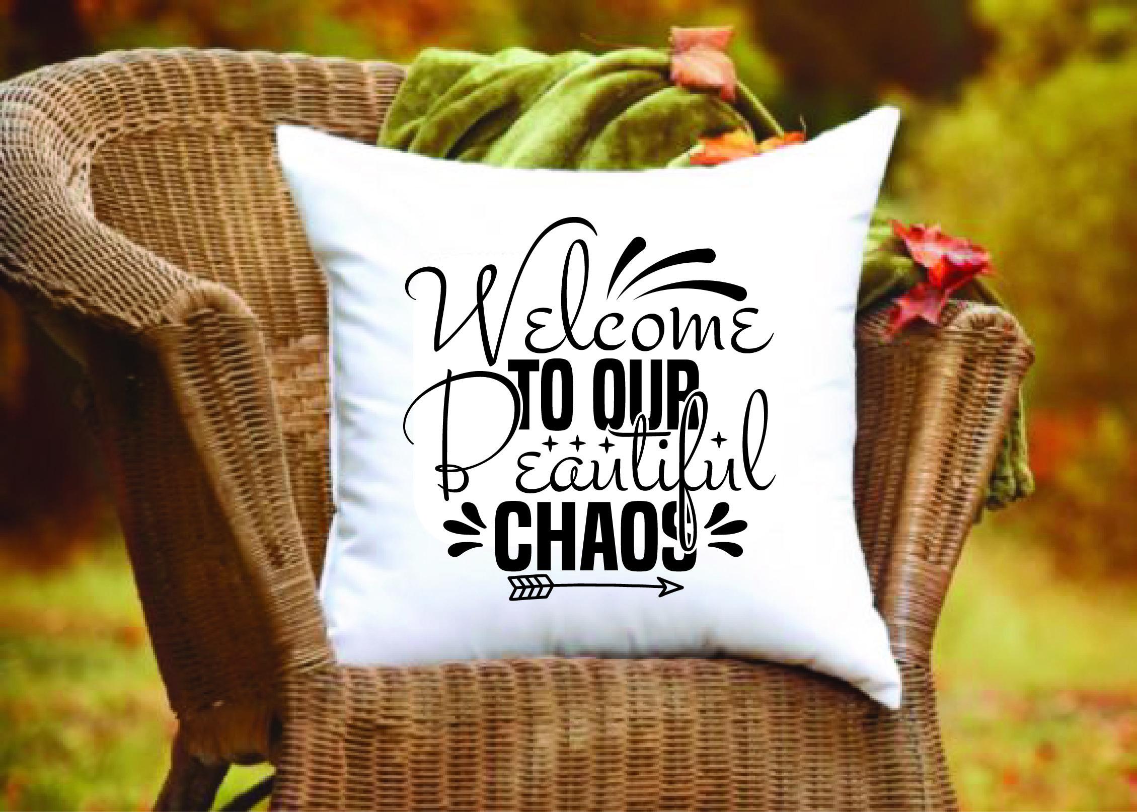 Doormat Svg Design,Welcome to Our Beauti