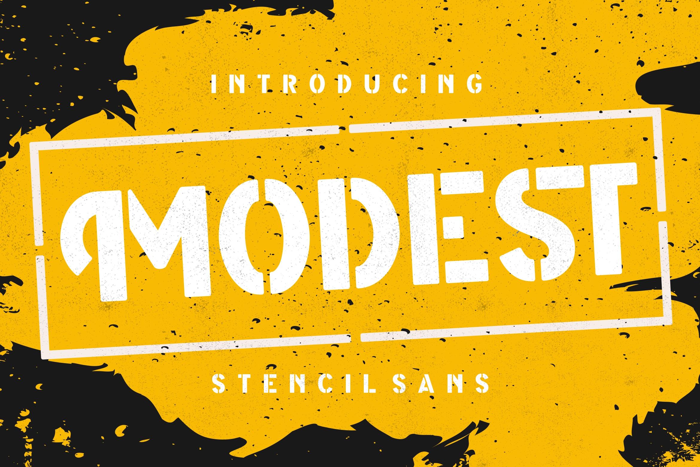 Modest Font