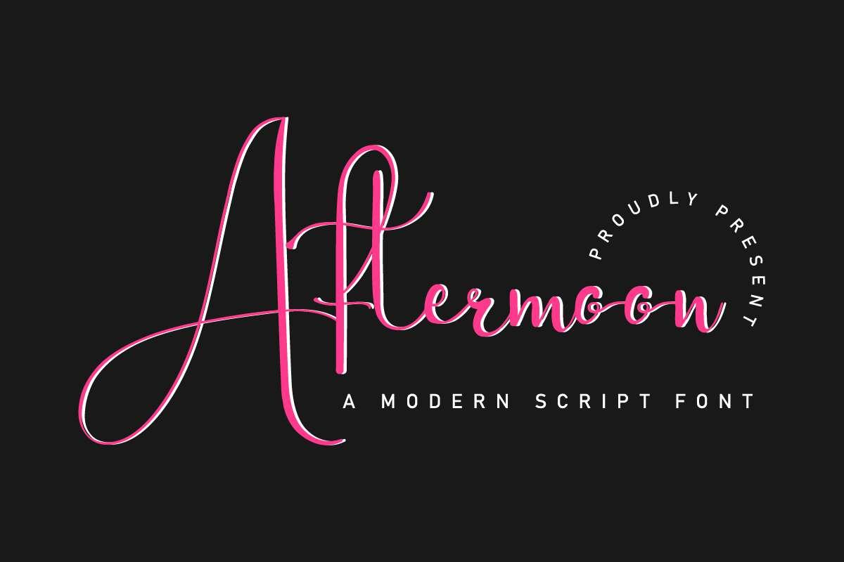 Aftermoon Font