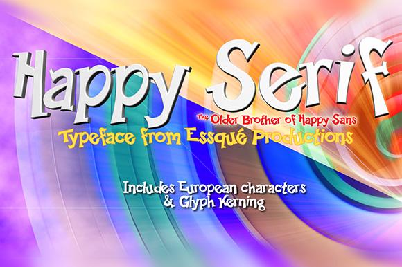Happy Serif Font