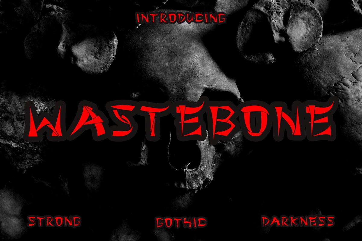 Wastebone Font