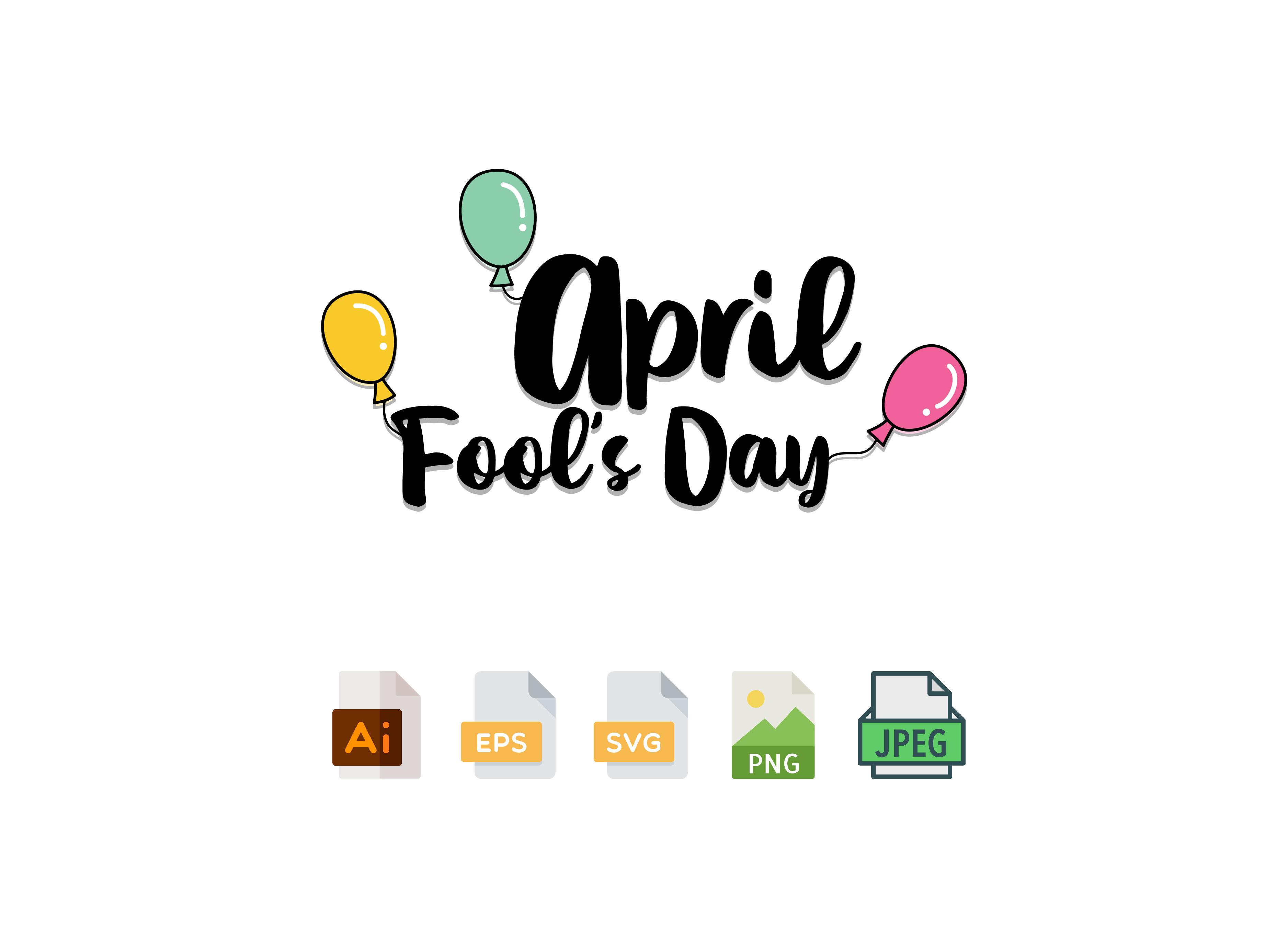 April Fools Day SVG