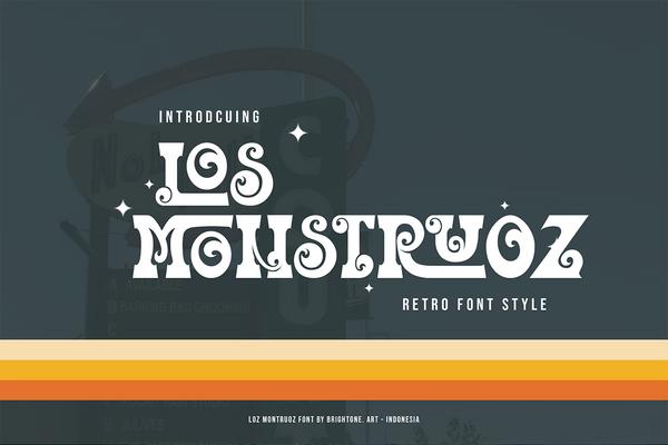 Los Monstruoz Font