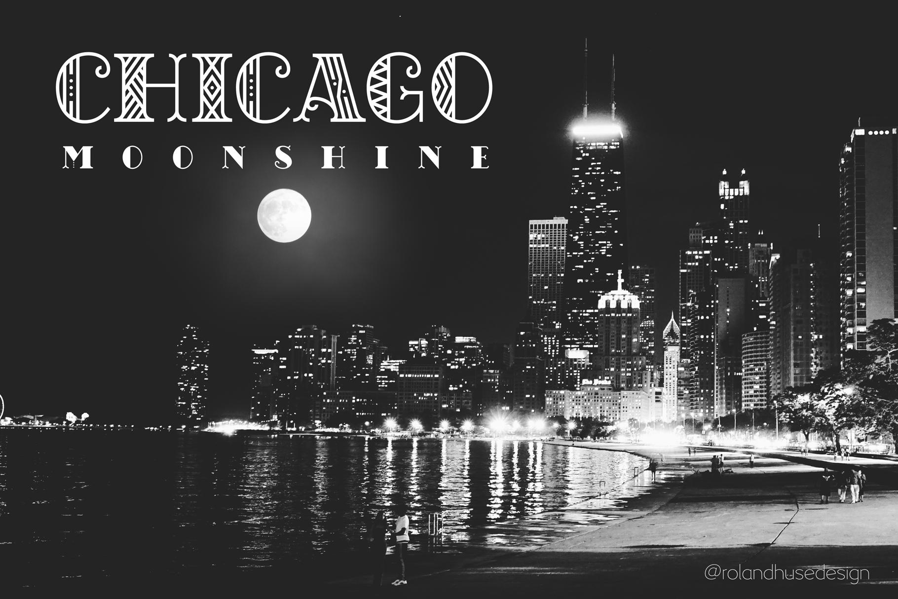 Chicago Moonshine Font