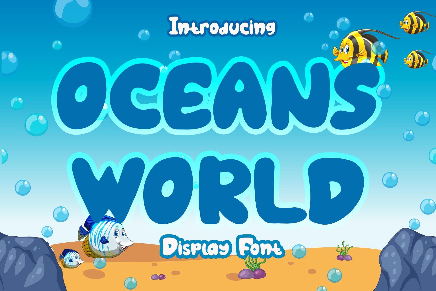 Oceans World Font