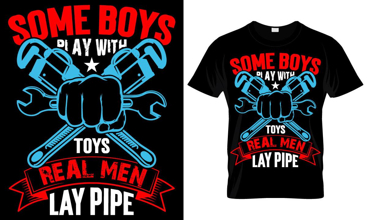 Plumber T Shirt Design Template