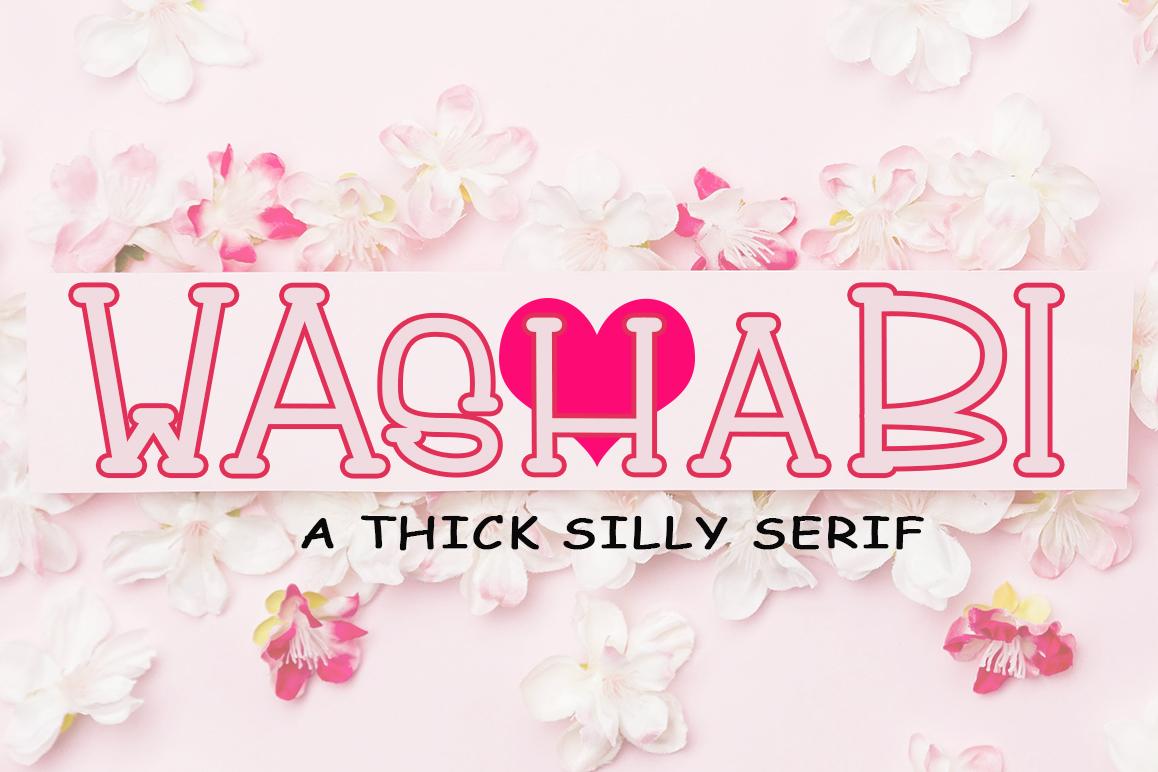 Washabi Font