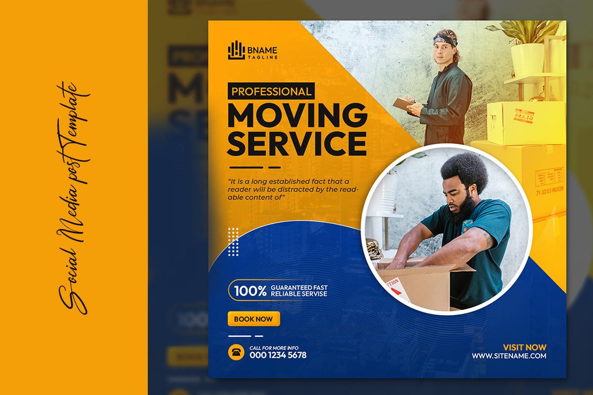 Moving Service Social Media Post