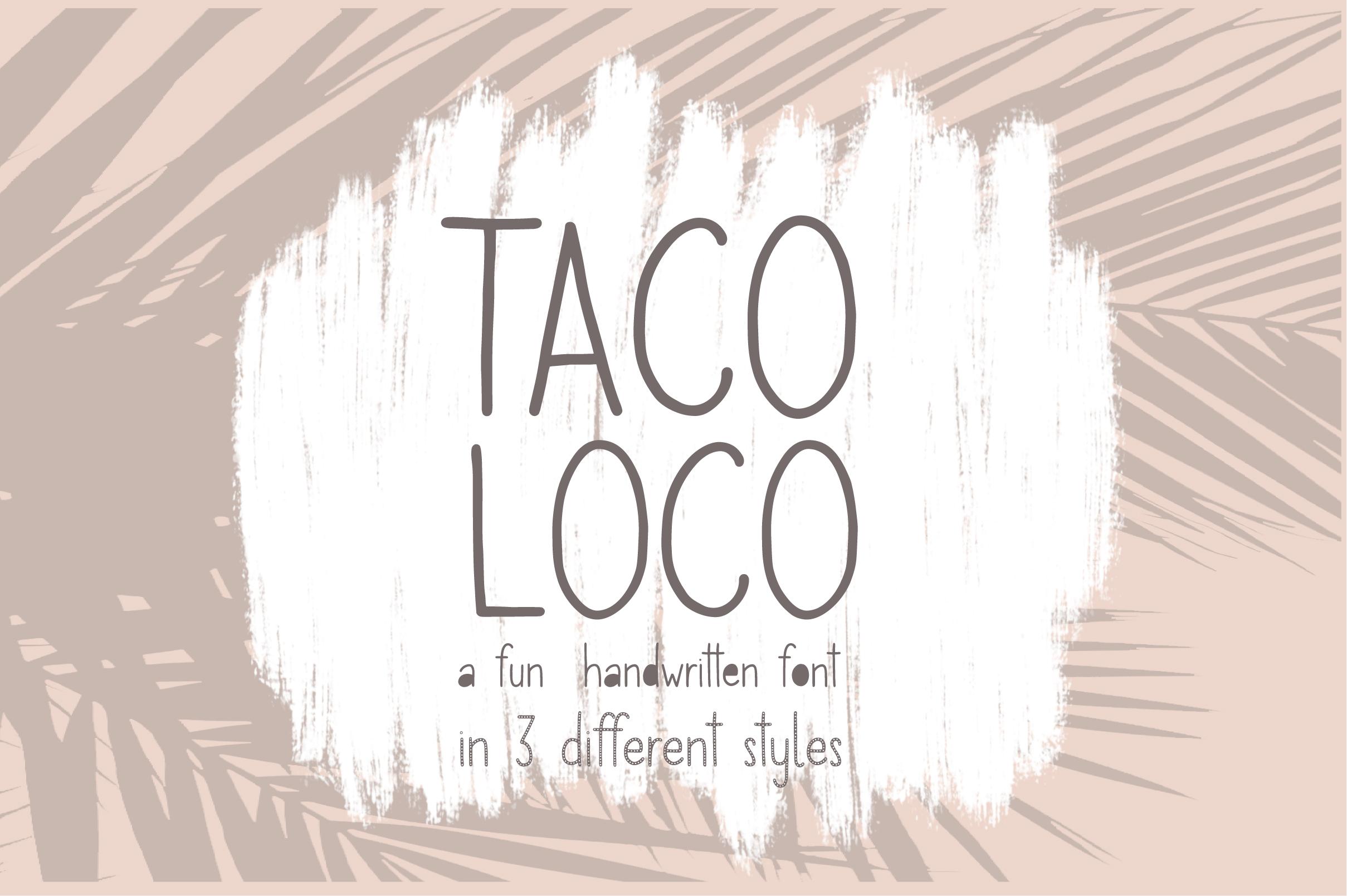 Taco Loco Font